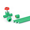 PPR green compact  hot/cold water irrigation ball valve